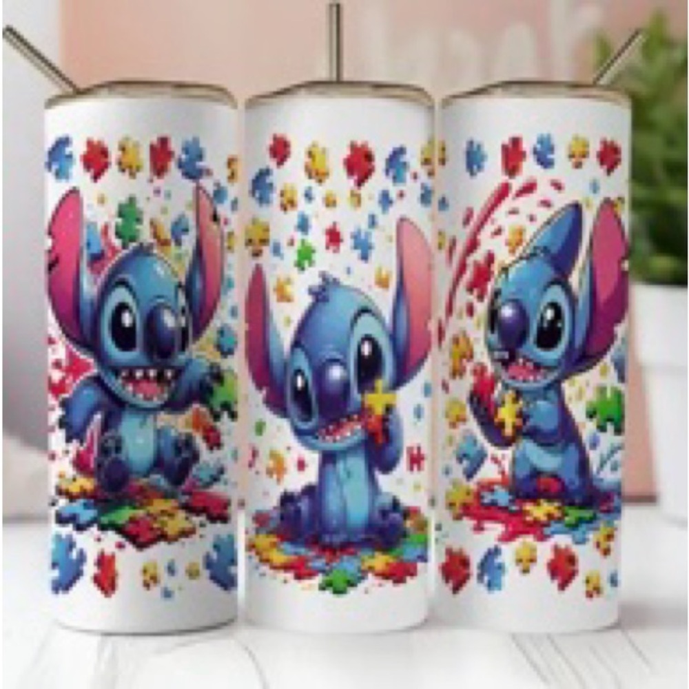 Autism stitch  Tumbler